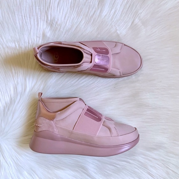 UGG Neutra Metallic Sneakers In Pink Crystal - Picture 7 of 8